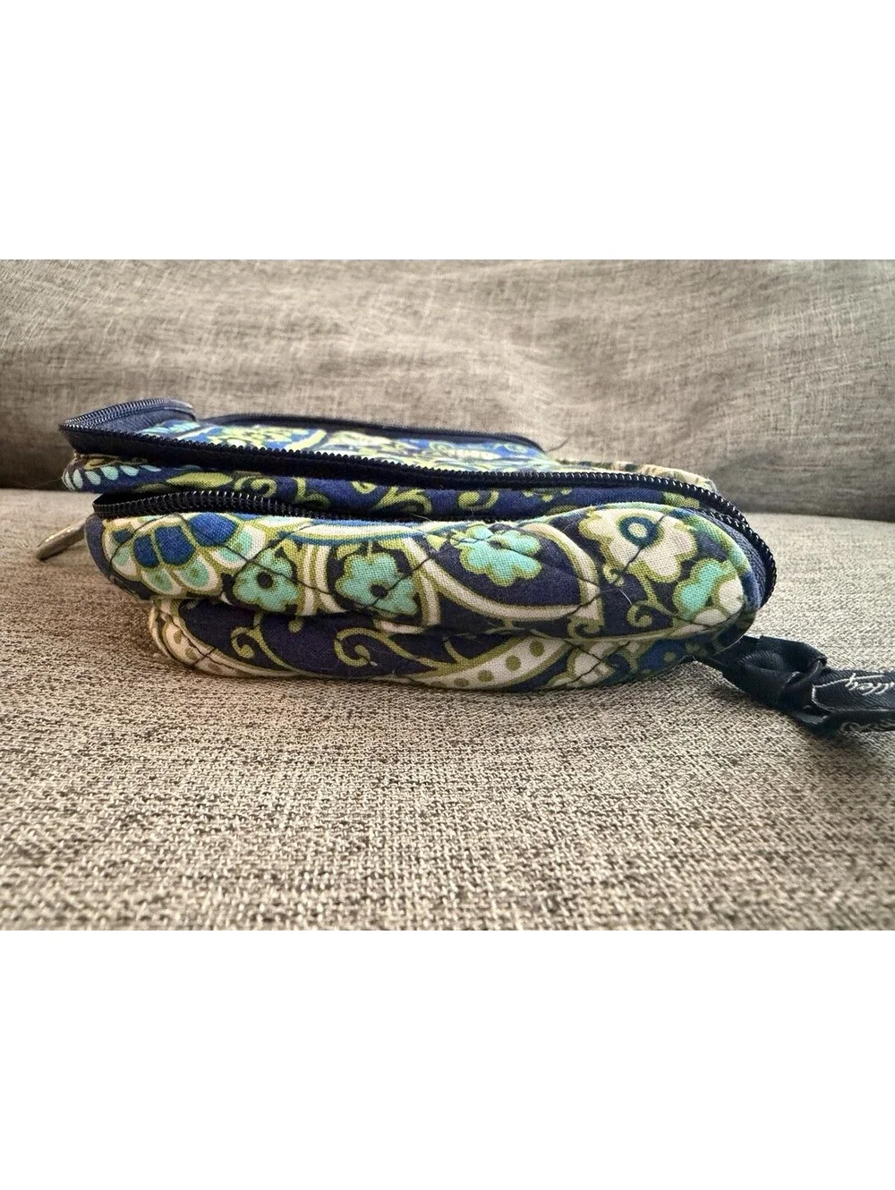 Vera Bradley Mini Hanging Travel Makeup Organizer In Rhythm And Blues